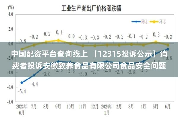 中国配资平台查询线上 【12315投诉公示】消费者投诉安徽致养食品有限公司食品安全问题