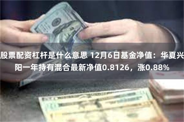 股票配资杠杆是什么意思 12月6日基金净值：华夏兴阳一年持有混合最新净值0.8126，涨0.88%