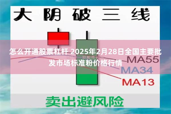 怎么开通股票杠杆 2025年2月28日全国主要批发市场标准粉价格行情