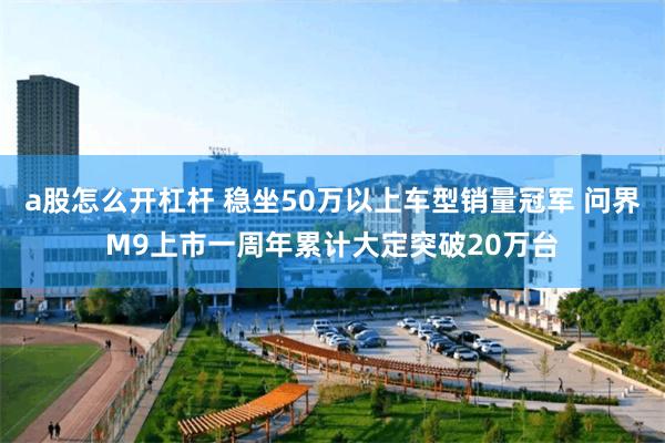 a股怎么开杠杆 稳坐50万以上车型销量冠军 问界M9上市一周年累计大定突破20万台